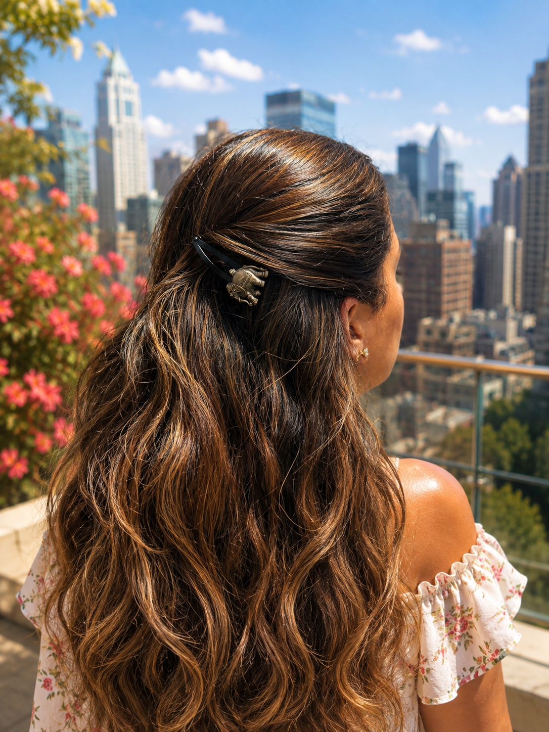 NOOR OXIDISED HAIR CLIP