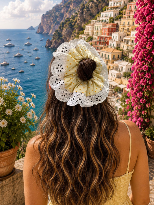 LEMON SORBET GIANT SCRUNCHIE