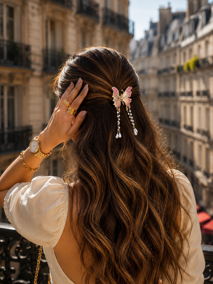 GOLDEN CHARM HAIR CLAAW