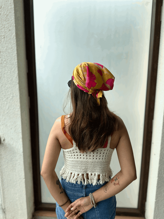DAHLIAS BANDANA