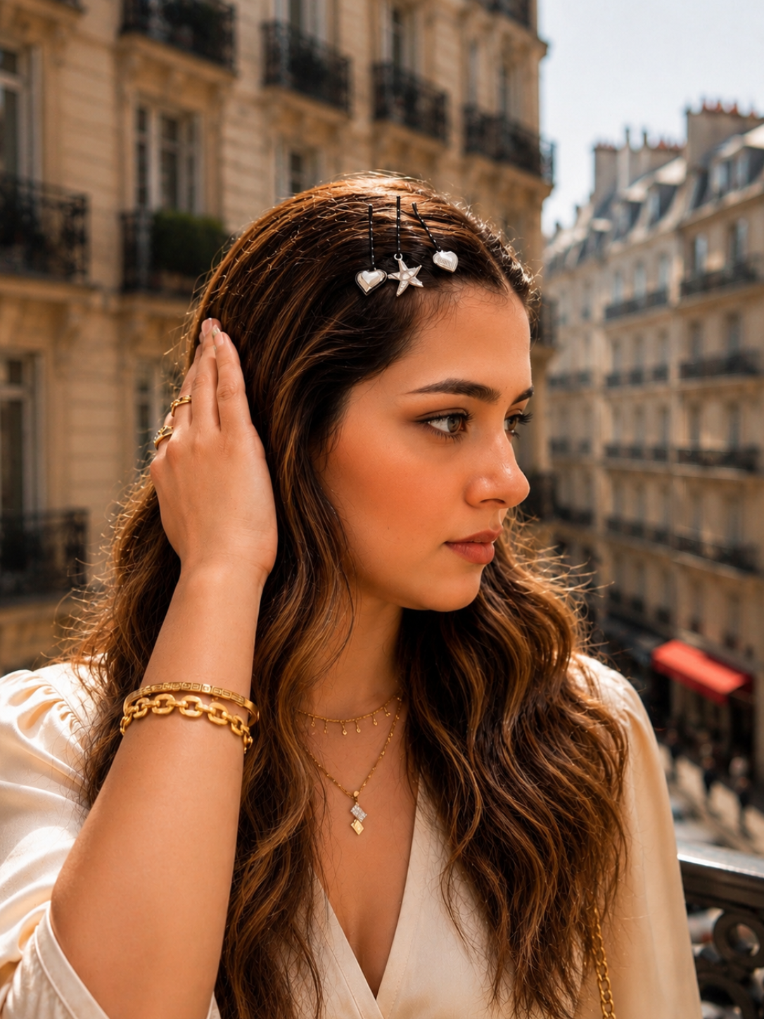 MOONLIT CHARM HAIR CLIP