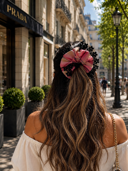 SCARLET BLOOM GIANT SCRUNCHIE