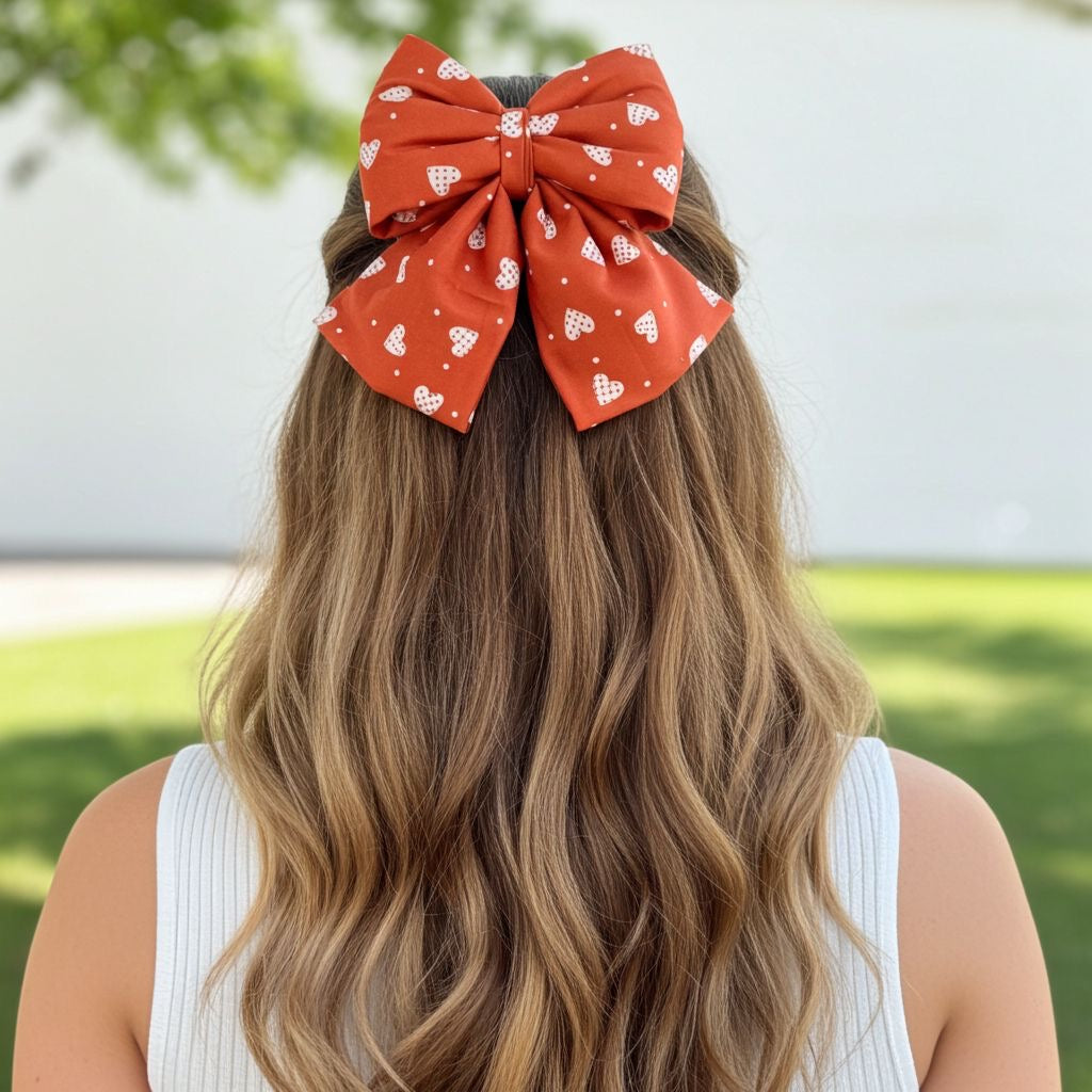 MANDARIN PIGTAIL BOW