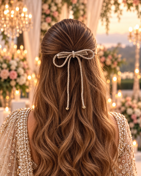 GLORY BEJEWELLED BOW