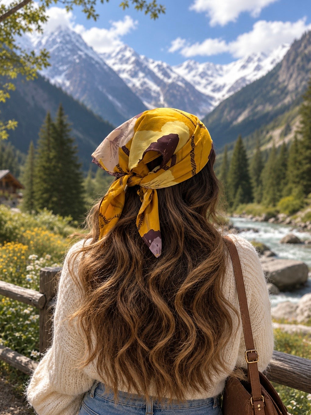 GOLDEN HOUR BANDANA