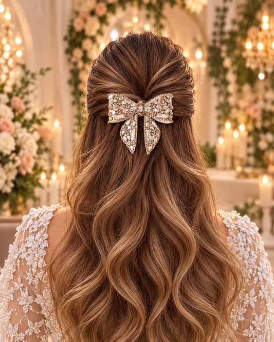 GOLDEN ARROW BEJEWELLED BOW
