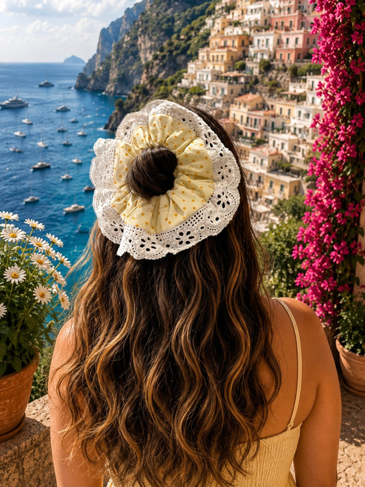 LEMON SORBET GIANT SCRUNCHIE