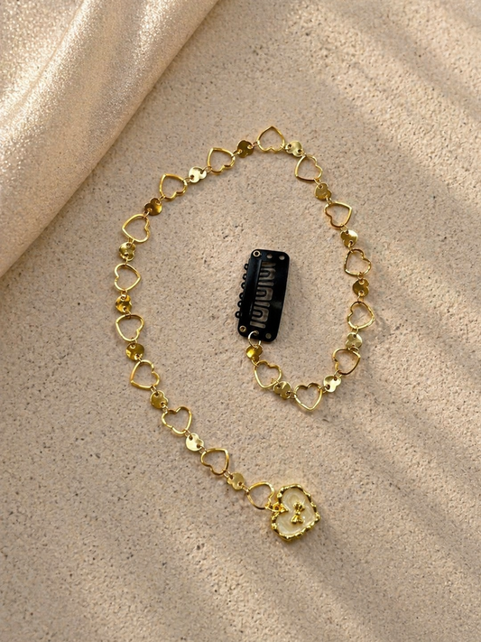 GOLD SITARA CHARM HAIR STRING