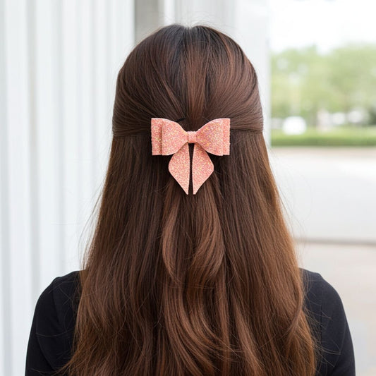 PEACH CLASSIC BOW