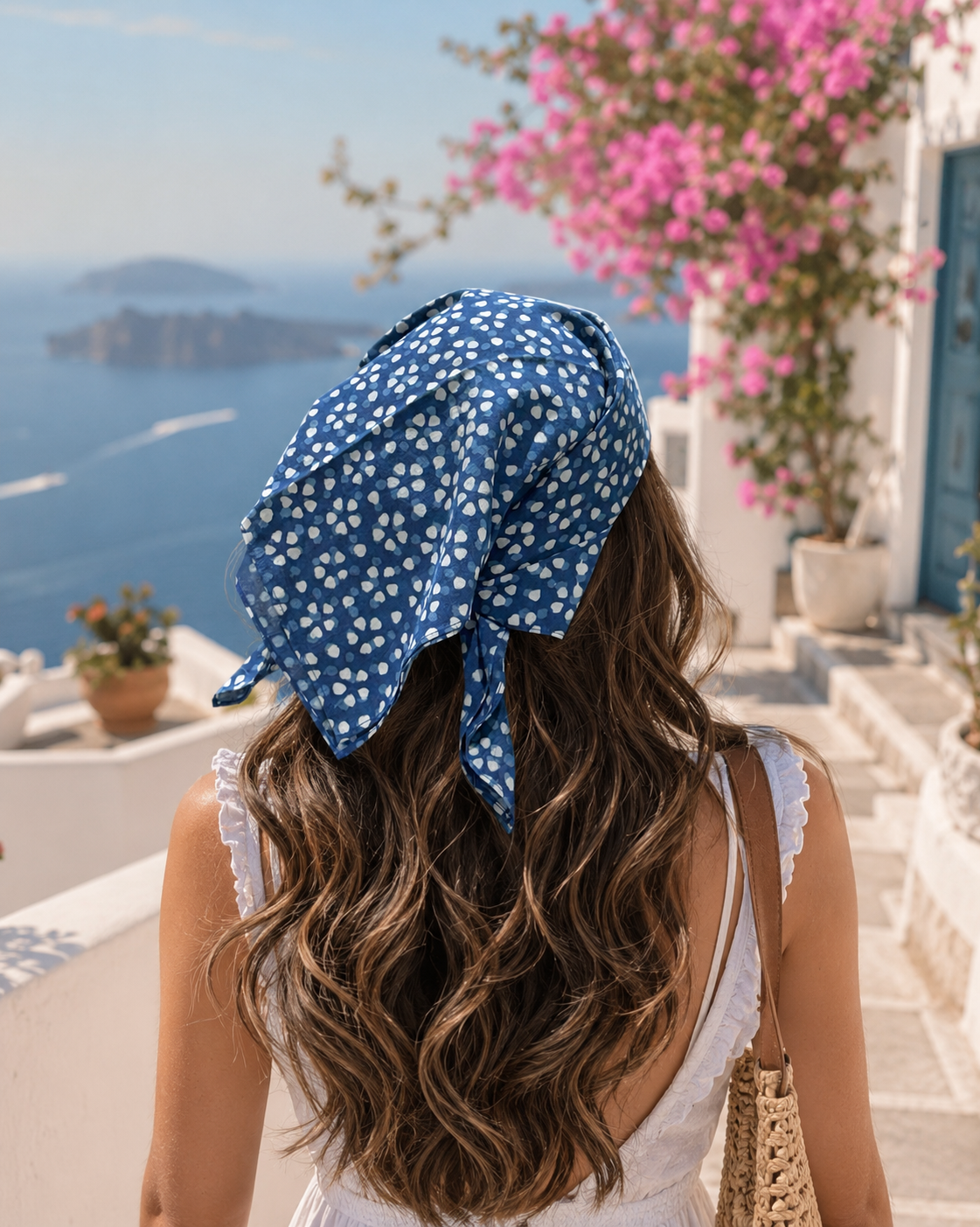 BLUE HORIZON BANDANA