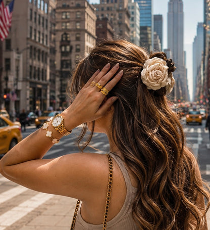 CHAMPAGNE PEARL HAIR CLAW
