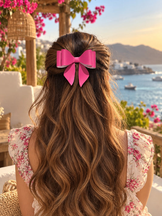 CHERRY BLUSH BOW