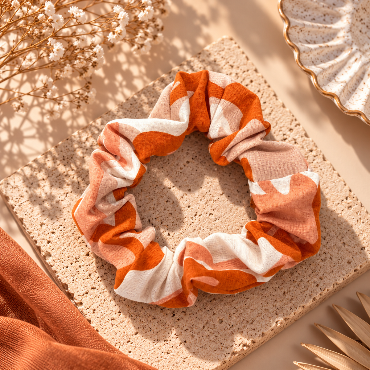 TANGERINE DREAM SCRUNCHIE