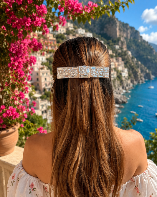 CHAMPAGNE GLOW BEJEWELLED BOW