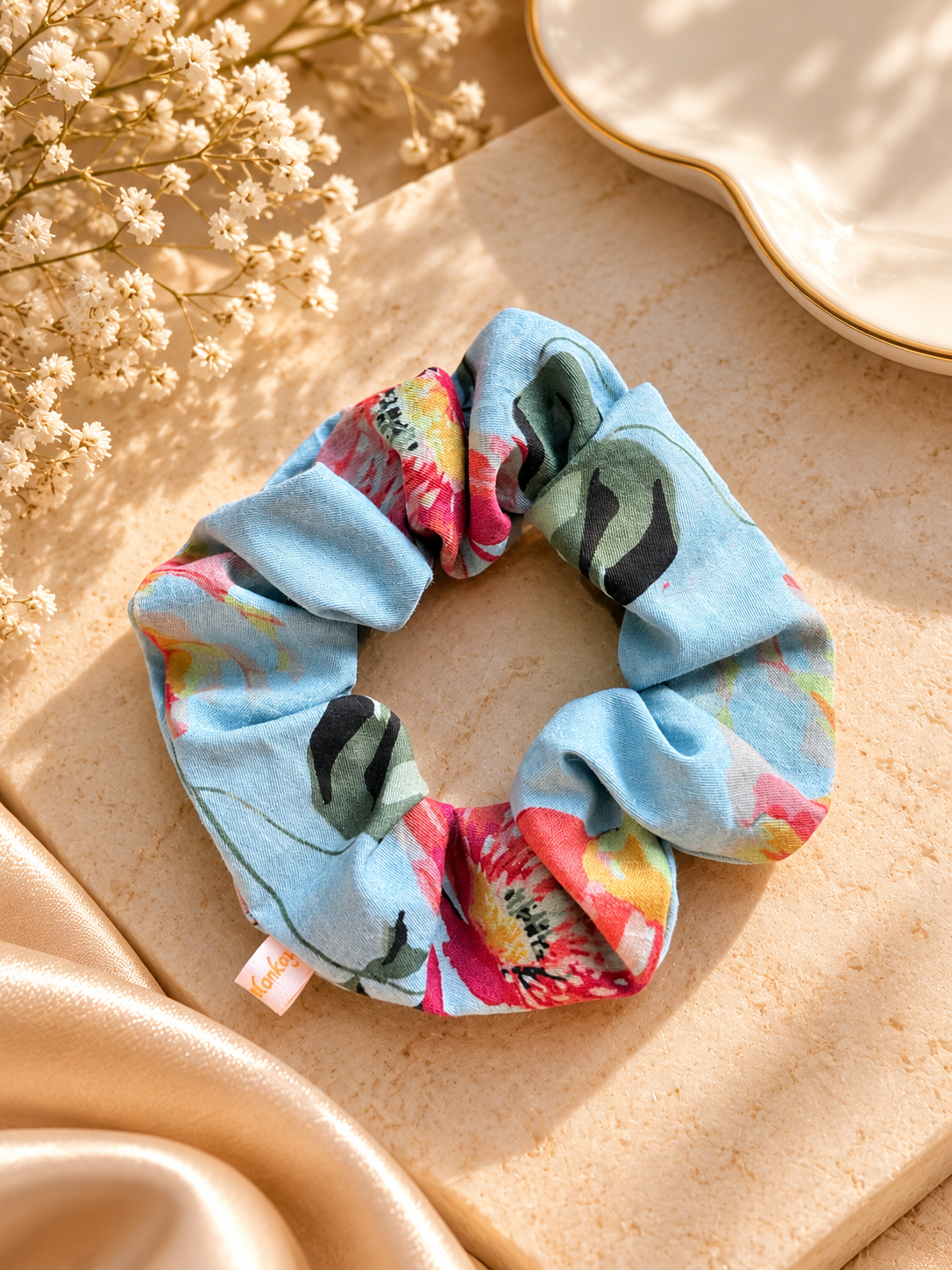 SAPPHIRE NIGHT SCRUNCHIE