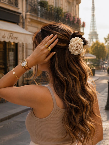 CHAMPAGNE PEARL HAIR CLAW