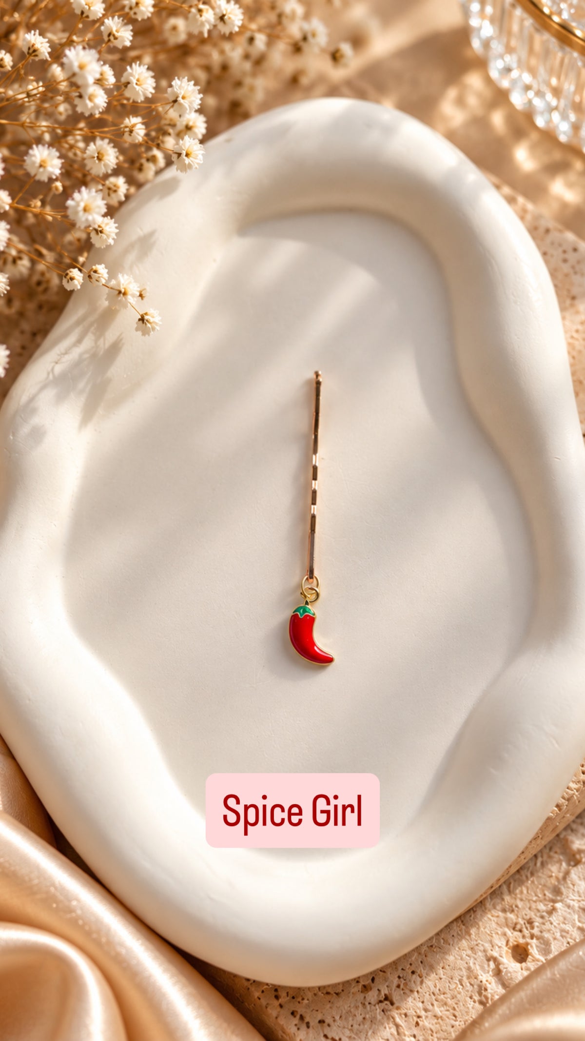 STAR GIRL CHARM HAIR CLIP