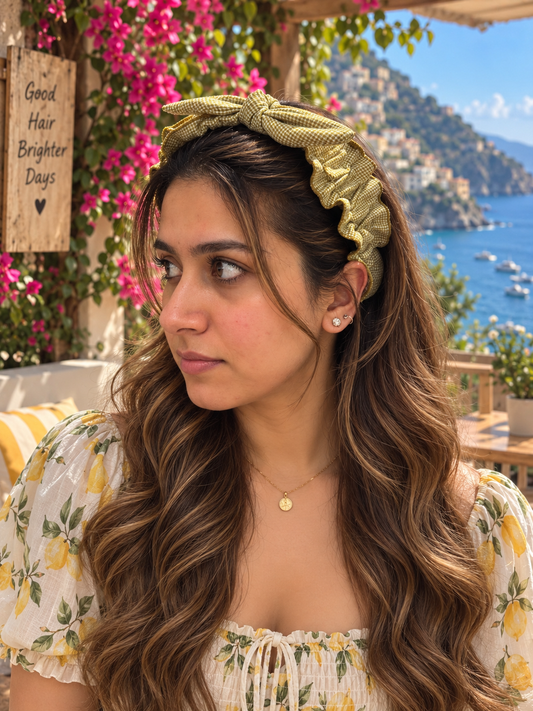 LEMON LINES HEADBAND