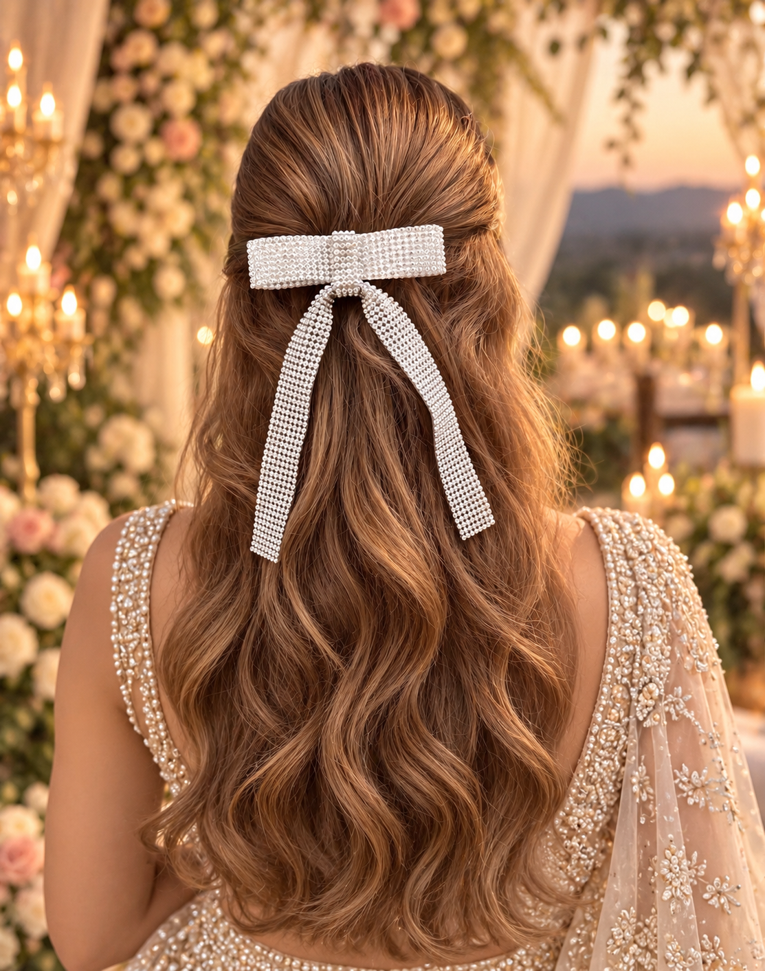 STARDUST BEJEWELLED BOW