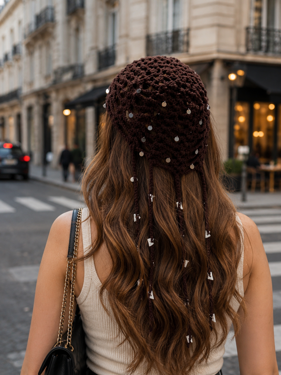 SAND DUNE CROCHET CAP
