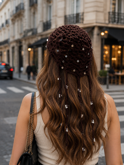 SAND DUNE CROCHET CAP