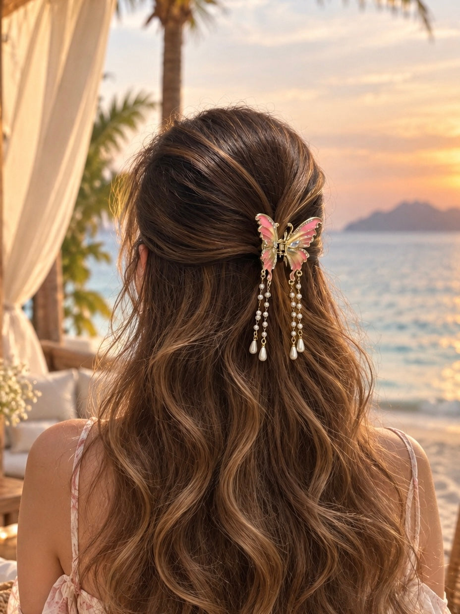 GOLDEN CHARM HAIR CLAAW