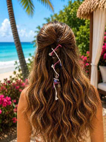 RUBY CHARM HAIR STRINGS