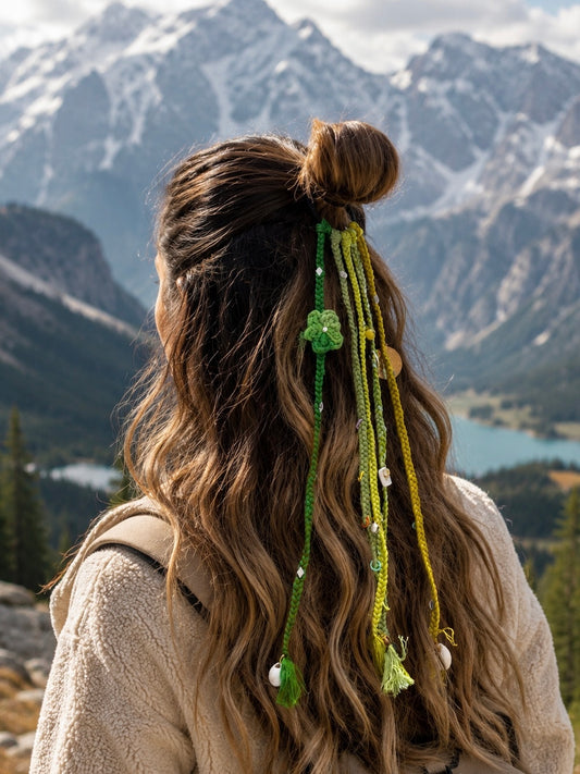 SAGE CHARM HAIRTIE
