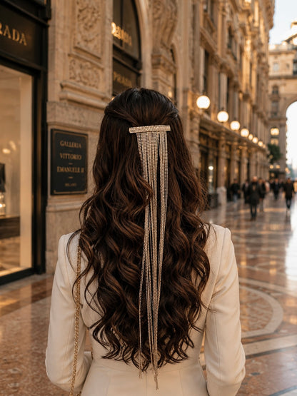 STARLIGHT RHINESTONE BEJEWELLED BOW