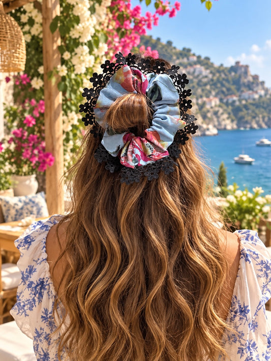 OCEAN NOIR GIANT SCRUNCHIE