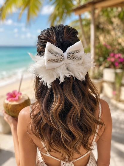 DOVE PIGTAIL BOW
