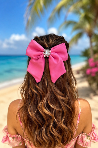 BLOSSOM PIGTAIL BOW