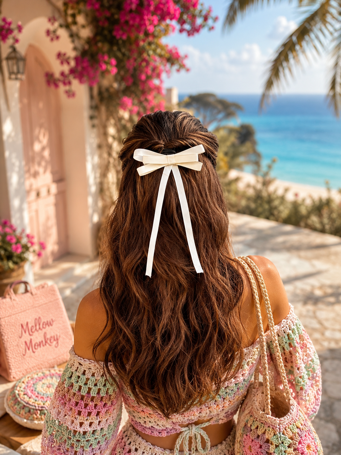 LILY PIGTAIL BOW