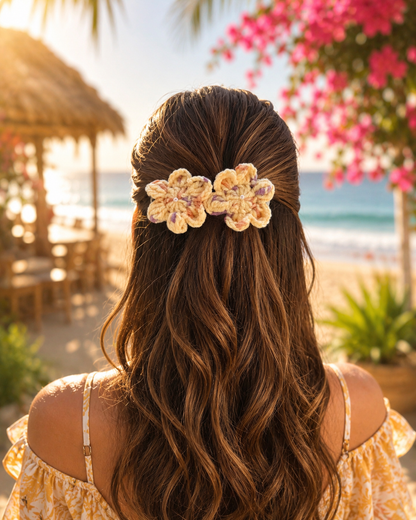 SUNSHINE CLASSIC CROCHET BOW