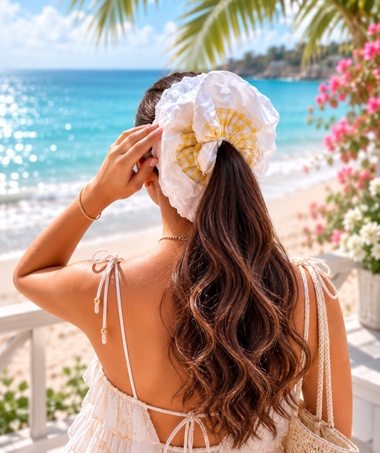 SUNFLOWER GIANT SCRUNCHIE