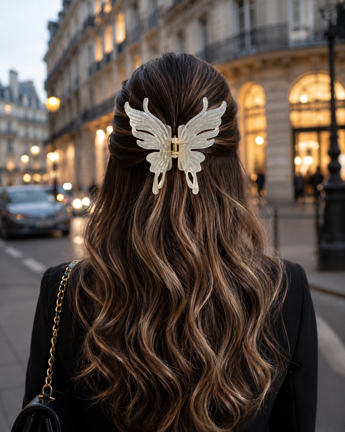 MAGNOLIA BUTTERFLY HAIR CLAW