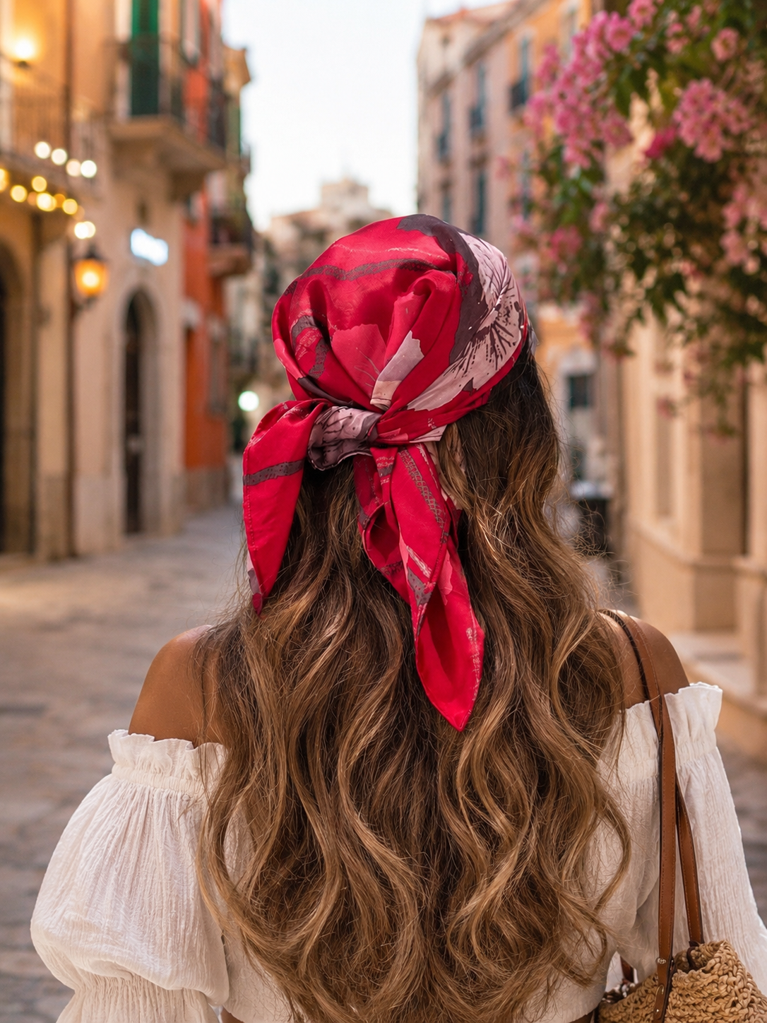 SCARLET SUNSET BANDANA