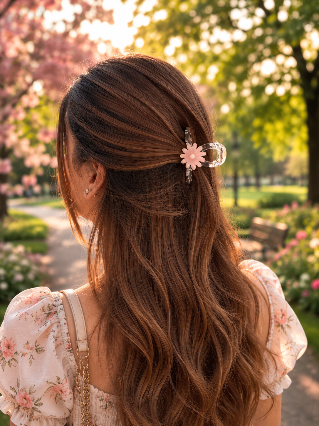 FLOWER HAIR CLAW