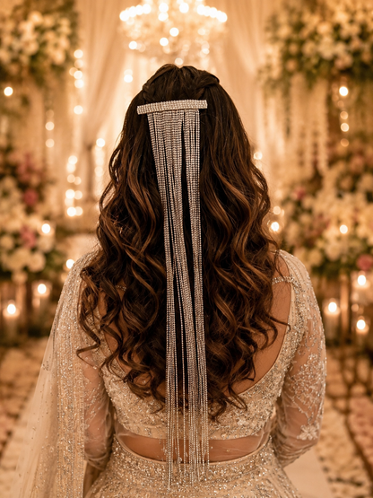 STARLIGHT RHINESTONE BEJEWELLED BOW