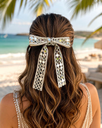 STARLIGHT CRYSTAL BEJEWELLED BOW