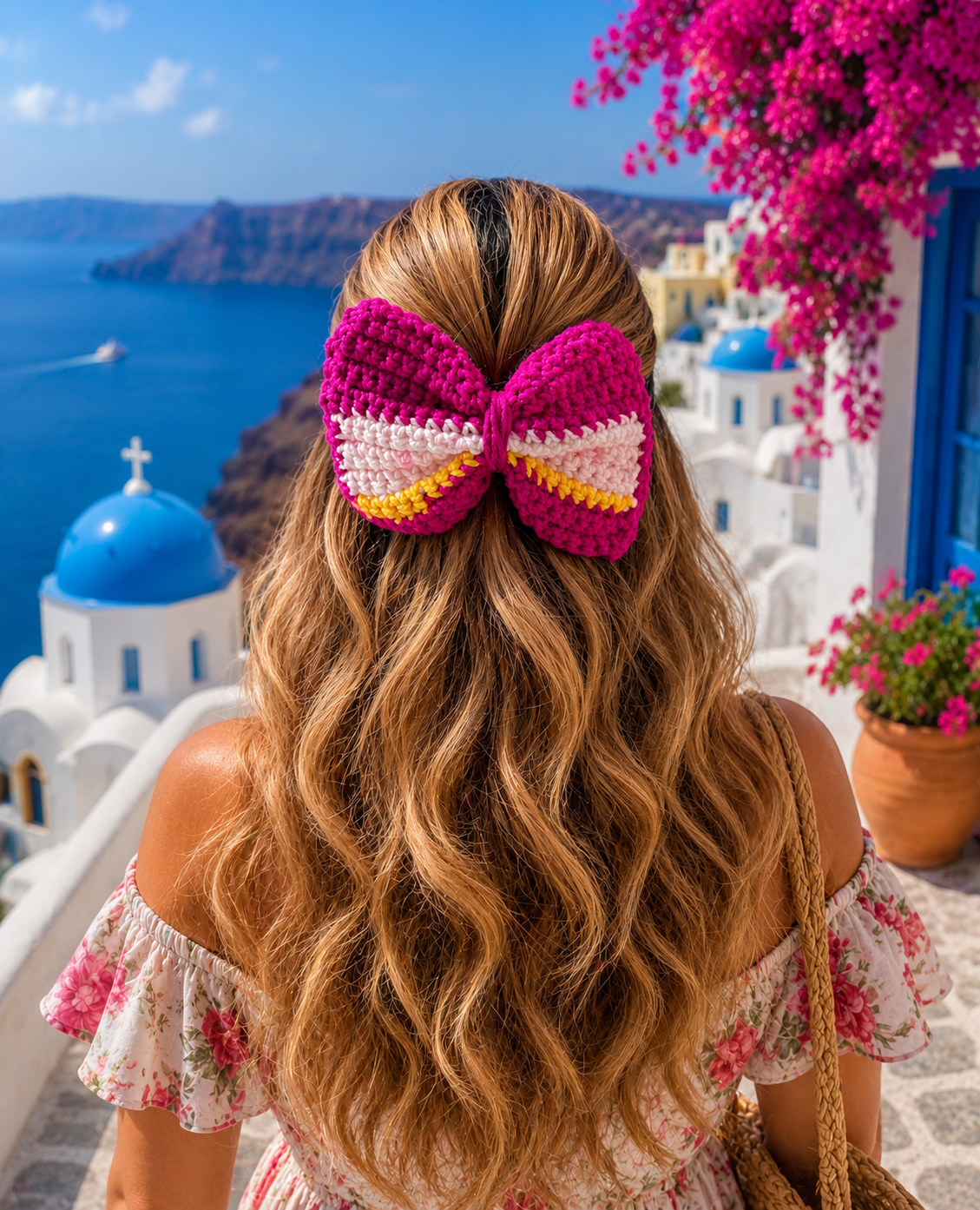 PHLOX CROCHET BOW