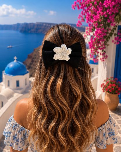 STARFISH CROCHET BOW