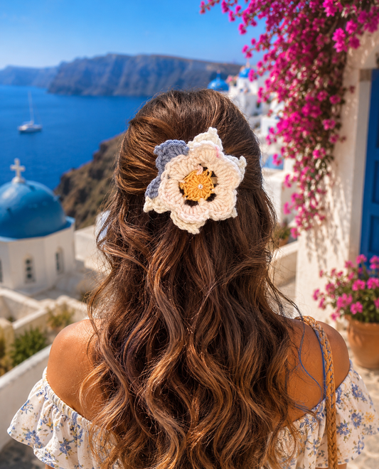 DAHLIA CROCHET BOW