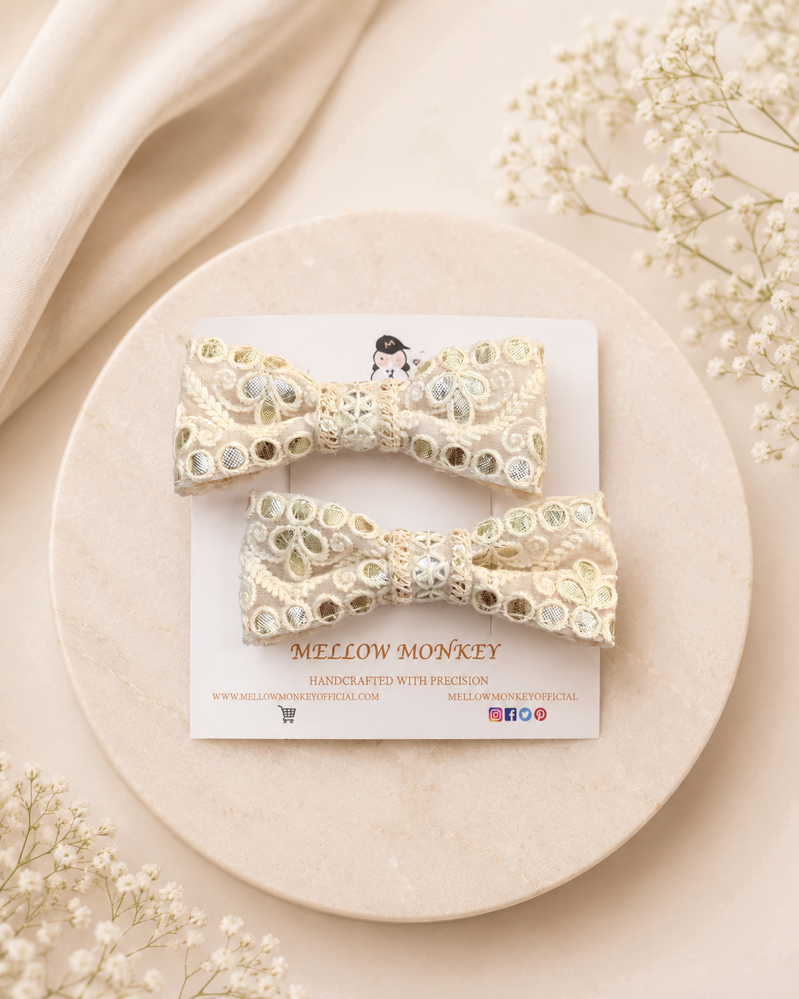 JASMINE HAIR CLIPS