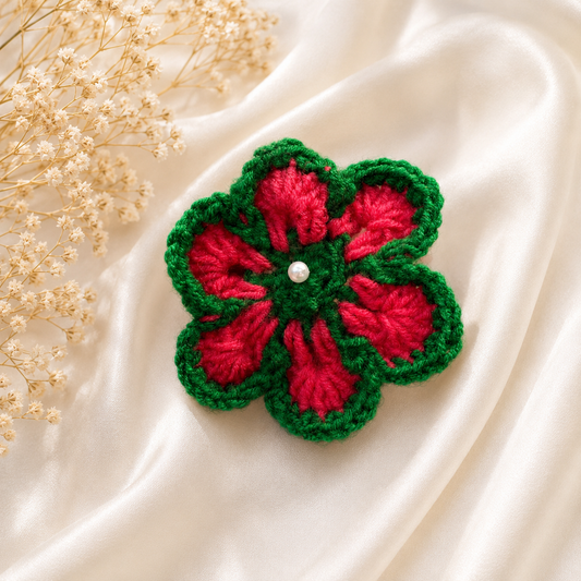 RED APPLE SCRUNCHIE