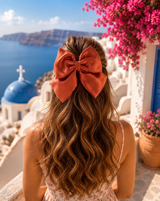MONARCH PIGTAIL BOW