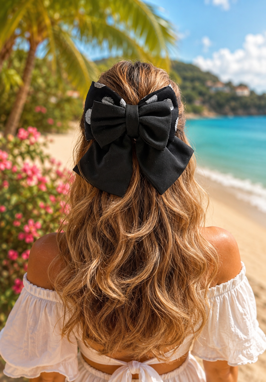 BLACK SHIMMER BOW