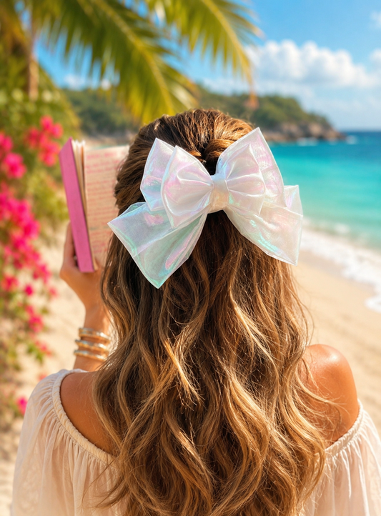 UNICORN PIGTAIL BOW