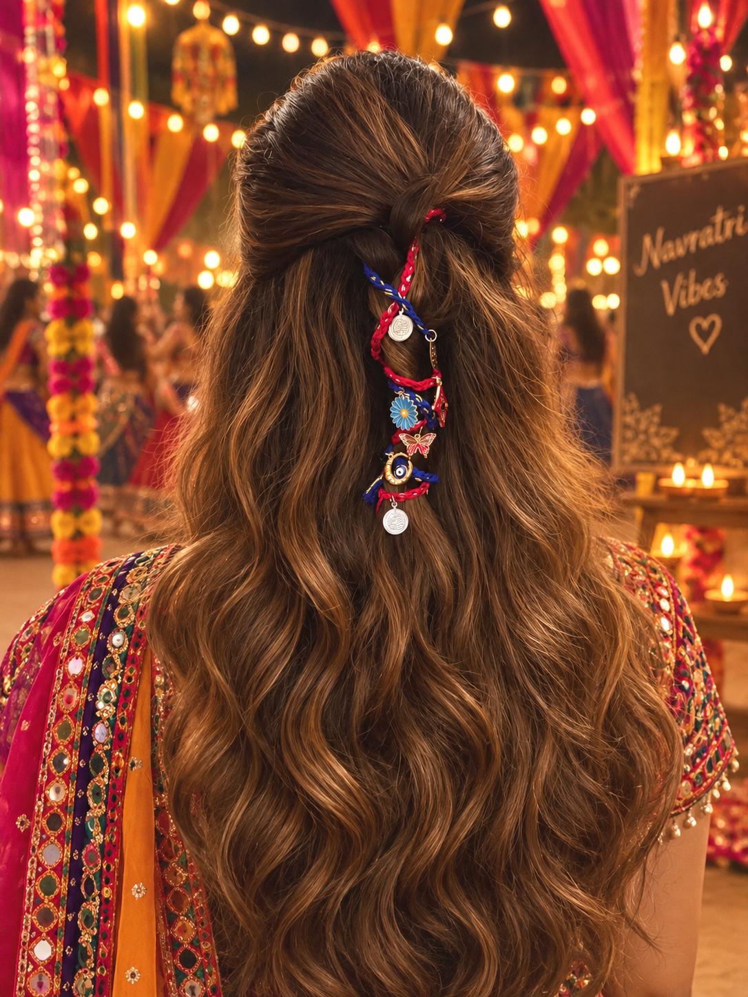 AQUA CHARM HAIR STRINGS