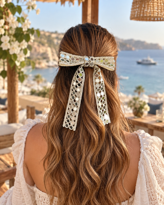 STARLIGHT CRYSTAL BEJEWELLED BOW